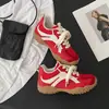 Zapatos deportivos casuales para mujer con suela gruesa 06 modelo nuevo de otoño, cómodas zapatillas de entrenamiento para exteriores con suela blanda, zapatillas tipo dad transpirables para mujer