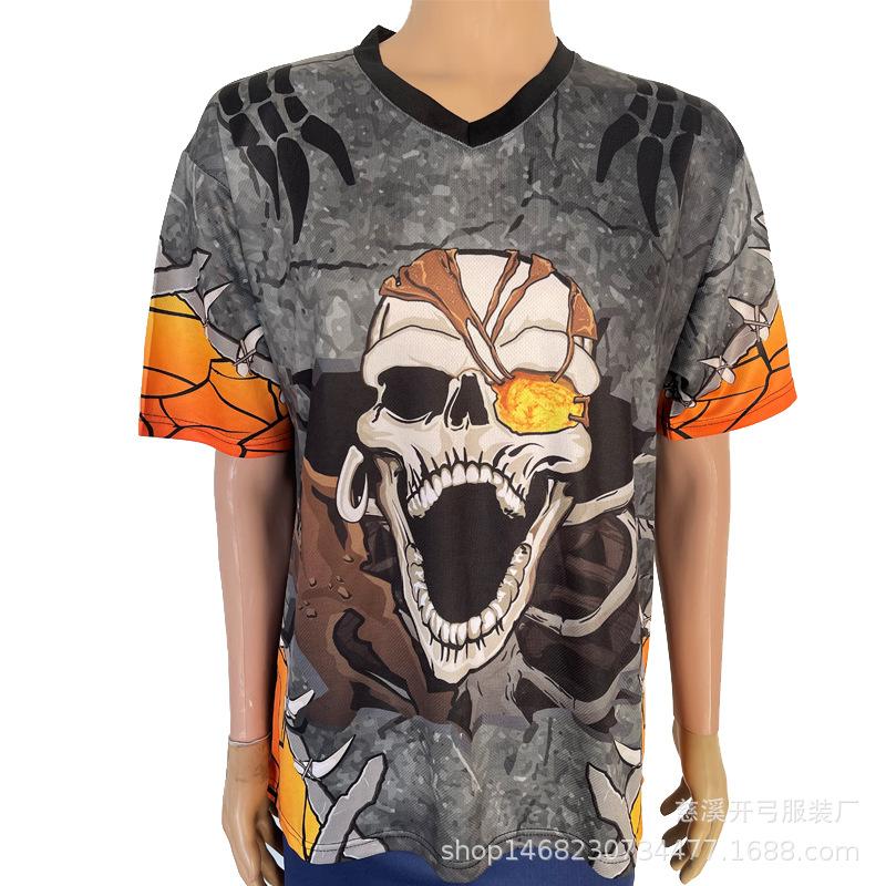 V领满版T恤 (2) - 副本