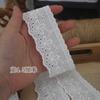Borda de bloqueio de alta qualidade fio de algodão bordado renda de algodão decoração de roupas material de costura faça você mesmo cinto alça de ombro acessórios de decoração