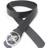 Nuevo Cinturón Retro de Moda Genial Hebilla Metálica Distintivo Simple para Hombre Cinturón Decorativo para Mujer Estilo ins Cinturón de Nicho