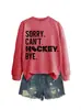 Desculpe não posso hóquei tchau Amazon eBay Estação Independente Moda Casual Moda Esportiva Feminina Hoodie