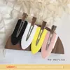Clip de bb de estrella de colores para mujer, clip simple para flequillo lateral, clip para cabello roto, popular en línea, nuevo y lindo clip para el cabello infantil, tocado