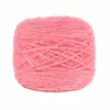 Grande Bola de Fio de Veludo de Esquilo com Fio de Seda Brilhante para Tricô à Mão, Cachecol, Chapéu, Xale de Mohair de Espessura Média Venda Direta Tricô à Mão