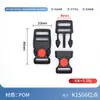 Hebilla de Seguridad de Punto Rojo de Fábrica Cierre de Presión Hebilla para Correa de Mascota Mochila Hebilla Doble de Seguridad de Plástico Accesorios
