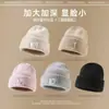 Gorro Largo Engrossado para Afinar o Rosto para Outono e Inverno, Gorro Versátil de Tricô Grosso para Circunferência Craniana Grande, Chapéu Frio Protetor de Orelhas com Forro de Lã para Aquecimento