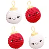 Producto Nuevo Transfronterizo, Bolas de Navidad Tejidas a Crochet Puramente Hechas a Mano para Decoración, Uso en Fiestas Navideñas, Productos Terminados Artesanales a Base de Plantas