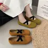 Zapatos de Ballet Mary Jane Retro con Tira Cruzada para Mujer, Moda de Verano 2026, Zapatos de Tira Baja Versátiles para Combinar con Faldas