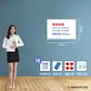 Pizarra Blanca Magnética Tablero de Escritura Oficina Doble Cara Montado en Pared Tablero de Dibujo Niños Tipo Soporte Pequeña Pizarra Magnética Borrable Hogar