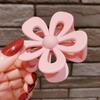 Acessório de cabelo feminino grampo de cabelo simples estilo coreano clip de cabelo florido placa fosca grampo tubarão acessórios de cabelo
