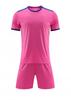 Novo verão shorts de manga curta uniforme de futebol respirável treinamento equipe uniforme atacado grupo compra impressão imprimível 6327
