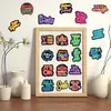 50 Pegatinas de Neón con Citas de Afirmación Positiva para Decorar Teléfonos, Cuadernos y Botellas de Agua