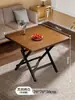 Mesa Dobrável para Apartamentos Pequenos, Mesa Dobrável Simples para Casas Alugadas, Mesa de Jantar Portátil, Mesa de Jantar para Barracas de Rua