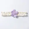 Europa y Estados Unidos transfronterizos nuevos accesorios para el pelo de bebé encaje de flor linda banda elástica para el pelo de bebé accesorios cómodos para niños