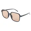 2023 nueva explosión de Estados Unidos FDA gafas de sol de montura grande gafas color té gafas de sol de tendencia de moda