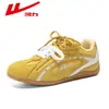 Tênis Casual Flat Color Block Retro Feminino Alemão para Treino WXY-N102T