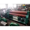 Máquina Hidráulica de Curvado de Placas de Tres Ejes, Máquina Pequeña Eléctrica para Redondeo de Placas de Acero, Máquina Industrial para Conformado de Chapa Metálica, Equipo de Conformado de Placas de Acero