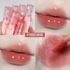Kakashow oso burbuja espejo brillo de labios popular luz de agua Dudu labial blanco no fácil de tocar taza estudiante barato