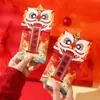 Nuevo Estilo Chino Danza del León Sobre Rojo Creativo Dibujos Animados Personalidad Festivo Año Nuevo Paquete de Dinero de la Suerte Sobre Rojo de Mil Yuanes