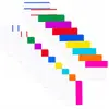 Etiquetas de índice de color transfronterizas notas adhesivas transparentes impermeables y escribibles pegatinas de notas adhesivas translúcidas etiquetas adhesivas de fuerte adhesivo
