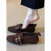 Zapatos de tacón de punta estilo francés con lazo para mujeres petite, Novedades Otoño 2026, Aumentador de altura interior, Cómodos para ir al trabajo, Zapatos Mary Jane