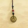 Colgante llavero estilo étnico chino, accesorio de metal, decoración de bolsa, accesorio de aleación de fantasma de montaña, fabricante de regalos al por mayor