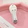 Cortauñas Creativos de Dibujos Animados con Expresiones Lindas, Portátiles y Elegantes, Tijeras para Uñas Anti-Salpicaduras, Herramientas para Manicura y Recorte de Uñas