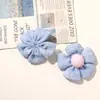 Tecido Fresco com Padrão Ondulado Colorido em Tons de Doce Flores Preenchidas com Algodão Roupas DIY Laços de Cabelo Corsages Sapatos e Chapéus Acessórios Materiais e Componentes