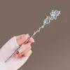 Horquilla de Estrella de Piedra Lunar para Mujer Nueva Estilo Chino Moderna Simple de Metal Alta Calidad Peine para el Cabello Peine Distintivo para el Cabello