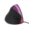 Ratón vertical con cable personalizado de fábrica, ergonómico, con muñequera vertical, fotoeléctrico, inalámbrico, de 5 teclas, al por mayor.