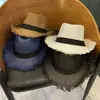 Sombrero de Paja Estilo Coreano Borde Crudo Jazz para Hombre Verano Viaje Paja Enrollada Protección Solar Sombrero de Paja Juventud Viaje Sombrero Casual