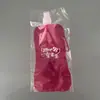 Saco de embalagem de grau alimentício transfronteiriço, bolsa de armazenamento de água de grande capacidade para festivais de música, bolsa de água dobrável portátil para camping ao ar livre de 480ml