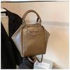 Bolso de Mano Retro de Gran Capacidad Transfronterizo para Mujer 2026 Nuevo Estilo de Nicho Mochila Texturizada Bolso Cruzado Versátil Tipo Ala