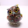 Pegamento Popular Transfronterizo Animal de Resina Búho Grava de Cristal Muebles para el Hogar Artesanía Souvenirs Regalos