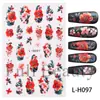 Beleza Total Transfronteiriça Quente Adesivos de Nail Art Flores de Halloween Espelho Fantasma Abóbora Fantasma Adesivos de Nail Art