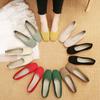 Fornecimento Direto da Fábrica Sapatilhas para Mulheres 2022 Primavera Novo Tricotadas Preguiçosas Slip-On Sapatilhas de Sola Baixa Sapatos Casual Vovó