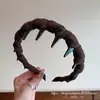 Diadema de estilo de cabello para la frente de caña alta 2026, versátil con dientes para un agarre antideslizante, diadema para lavarse la cara, colección de accesorios para el cabello para mujeres