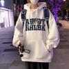 Sudadera con Capucha de Forro Polar Holgada de Moda para Otoño e Invierno 2026, Nueva Marca de Ropa Casual Versátil de Peso Pesado Estilo Americano para Hombre