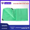 Engrossado 180g duplo verde novo material pano de seda PE pano impermeável plástico à prova de sol guarda-sol ao ar livre pano de pano à prova de chuva encerado