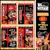 Caderno Nezha Espiral Caderno de Vocabulário para Estudantes Caderno Espiral A7 Mercadoria de Desenho Animado Chinês Caderno Pequeno Personalizável Atacado
