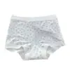 Calzoncillos tipo bóxer florales estilo japonés de algodón Lyocell para mujer 10A con entrepierna de seda de morera antibacteriana, de cintura media, sin costuras, talla grande