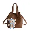 Bolso de Mano Cubo de Moda y Sencillo, Nuevo Estilo Primavera/Verano, Bolso de Hombro de Nicho de Moda, Bolso Cruzado Versátil y Único de Moda