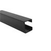 Fabricante de Zhejiang Perfil Extruido de Plástico PVC Ranura en Forma de U Ranura con Alambre de Plástico Ranura de Iluminación en Forma de U Ranura para Vidrio Especial