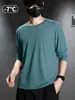 Camiseta de Manga Larga de Seda de Hielo para Hombre en Verano, Malla Holgada, Transpirable, de Secado Rápido, Protección Solar, Top Climatizado, Capa Base para Exteriores, Estilo Delgado