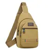 Riñonera de lona transfronteriza nueva para hombre, bolsa de pecho para hombre, mochila de moda para hombre, bolso de hombro, bolsa cruzada deportiva multifuncional