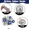 Conjunto de balões decorativos de festa com estampa de número de aniversário mais vendido internacional para decoração de cerimônia de 18º aniversário Balões