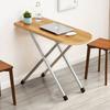 Mesa Plegable Rectangular Simple Comedor Hogar Dormitorio Plegable Estudiante Casa de Alquiler Dormitorio Niña Apartamento Pequeño