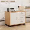 Archivero, Gabinete de Oficina de Pie con Cerradura, Gabinete de Oficina, Gabinete de Almacenamiento, Escritorio Pequeño, Gabinete Bajo, Gabinete de Almacenamiento