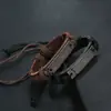 Pulsera de Cuero Retro Tejida a Mano de Venta Caliente Europea y Americana, Ajustable, Moda y Versátil Joyería de Pulsera de Aleación con Cruz