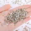 Cristal Caliente de Venta Transfronteriza Fondo Plano Diamante Guomao A Diamante diy Color Blanco Redondo Pedrería Accesorios de Joyería para Uñas