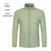 Roupa de Proteção Solar Logo Personalizado Gola Alta Roupa para Pele Masculina Feita Sob Medida Corporativa Outdoor Team Building Secagem Rápida Roupa de Proteção Solar Jaqueta